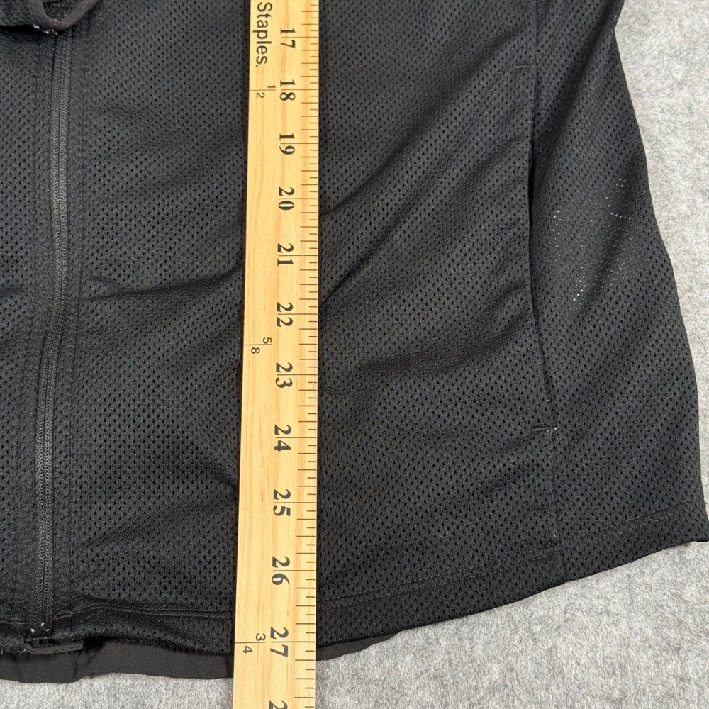Nike Court Men Medium Black Full Zip Tennis Jacket Mesh Panel Standard Fit - Picture 5 of 7
